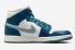 Air Jordan 1 Mid Sky J French Blue Sail Ozone Blue BQ6472-414