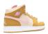 Air Jordan 1 Mid Wb Gg Gs Lola Bunny Pink Glaze Wheat Shimmer 724072-730