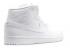 Air Jordan 1 Mid White 554724-100
