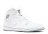Air Jordan 1 Mid White Wolf Grey 554724-112