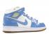 Air Jordan 1 Retro Gs Patent Leather Blue White University 307383-140