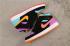 Air Jordan 1 Retro Mid Black Total Orange Purple Blue Mens Shoes 554724-083