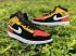 GS Air Jordan 1 Mid SE Black Amarillo Orange 852542-087