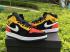 GS Air Jordan 1 Mid SE Black Amarillo Orange 852542-087