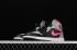 Nike Air Jordan 1 Mid Black Medium Grey Red White 555724-059