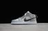 Sale Air Jordan 1 Mid Light Smoke Grey Black-White 554724-992