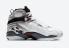 Air Jordan 8 Retro Burgundy White Black Neutral Grey Hyper Blue CI1236-104