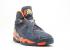 Air Jordan 8 Retro Ls Pea Pods Midnight Orange Blaze Navy Pod 316324-481