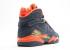 Air Jordan 8 Retro Ls Pea Pods Midnight Orange Blaze Navy Pod 316324-481