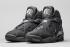 Nike Air Jordan Retro 8 Chrome Black White Graphite Men Shoes 305381 003
