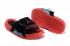 Air Jordan Hydro Retro 7 Womens Black Red Slide Slippers Sandals 705467-023