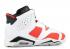 Air Jordan 6 Retro Bg Gs Gatorade Orange White Black Team 384665-145