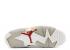 Air Jordan 6 Retro Golden Moments Package White Gold Metallic 384664-135