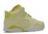 Air Jordan 6 Retro Gp Citron Tint Dynamic Yellow Black White 543389-800