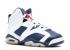 Air Jordan 6 Retro Gs Olympic 2012 Release Navy White Midnight Varsity Red 384665-130