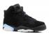 Air Jordan 6 Retro Ps Unc Blue University Black 384666-006