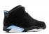 Air Jordan 6 Retro Ps Unc Blue University Black 384666-006