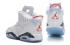 Nike Air Jordan 6 VI Retro BG White Sport Blue 384665 107 NIB