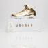 Nike Air Jordan Retro 6 Pinnacle Metallic Gold Men Shoes DS 854271-730