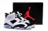 Nike Air Jordan VI 6 Retro BLACK WHITE OREO COOL GREY 384664 101 NEW