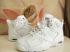 Nike Air Jordan VI 6 Retro Unisex Basketball Shoes All White 543390