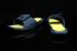 Nike Air Jordan Hydro 6 Black yellow men Slippers shoes 881473-415