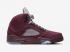 Air Jordan 5 Retro Deep Burgundy Light Graphite Metallic Silver DZ4131-600