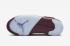 Air Jordan 5 Retro Deep Burgundy Light Graphite Metallic Silver DZ4131-600