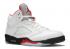 Air Jordan 5 Retro Fire Red 2020 Metallic Black White True Silver DA1911-102