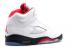 Air Jordan 5 Retro Gs Fire Red 2013 White Black 440888-100