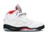 Air Jordan 5 Retro Gs Fire Red 2020 Metallic Black White True Silver 440888-102