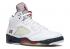 Air Jordan 5 Retro Olympic Navy White Varsity Red Mid 136027-103