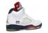 Air Jordan 5 Retro Olympic Navy White Varsity Red Mid 136027-103