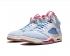 Air Jordan 5 Retro Trophy Room Ice Blue Basketball Shoes CL1899-400