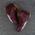 Nike Air Jordan V 5 Retro Men Basketball Shoes Wine Red Yellow 136027-602