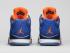 Air Jordan 5 Low - Knicks Deep Royal Blue Team Orange - Midnight Navy 819171417