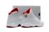 Nike Air Jordan XIII 13 Retro Kid Children Shoes Hot Light Grey Red