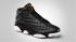 Air Jordan 13 Playoffs Black Varsity Red White Vibrant Yellow 414571-001