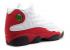 Air Jordan 13 Retro Gs 2010 Release White Black Varsity Red 414574-101