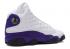 Air Jordan 13 Retro Gs Lakers Court Gold Purple University Black White 884129-105