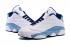Nike Air Jordan 13 XIII Retro Low QUAI 54 Q54 White University Blue 810551