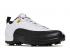 Air Jordan 12 Low Golf Taxi White Black Gold Metallic DH4120-100