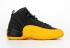 Air Jordan 12 Retro Black University Gold Release Date 130690-070