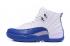 Nike Air Jordan 12 Retro XII French Blue White Silver AJ12 AJXII Shoes 130690-113