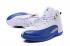 Nike Air Jordan 12 Retro XII French Blue White Silver AJ12 AJXII Shoes 130690-113