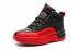 Nike Air Jordan XII 12 Kid Children Shoes Black Red 153265-002