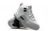 Nike Air Jordan XII 12 Kid Children Shoes White Grey Black 510815-029