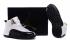 Nike Air Jordan XII 12 Retro White Black Taxi Red Men Shoes 130690 125