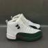 Nike Air Jordan XII 12 Retro Deep Green White Men Basketball Shoes