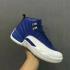 Nike Air Jordan XII 12 Retro Royal Blue White Men Basketball Shoes